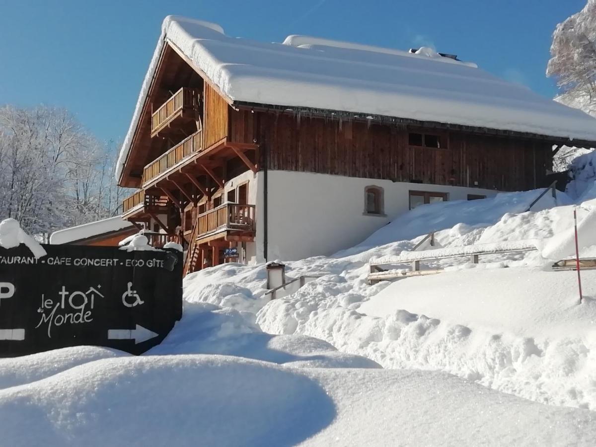 Le Toi Du Monde Bed & Breakfast Flumet Exterior photo